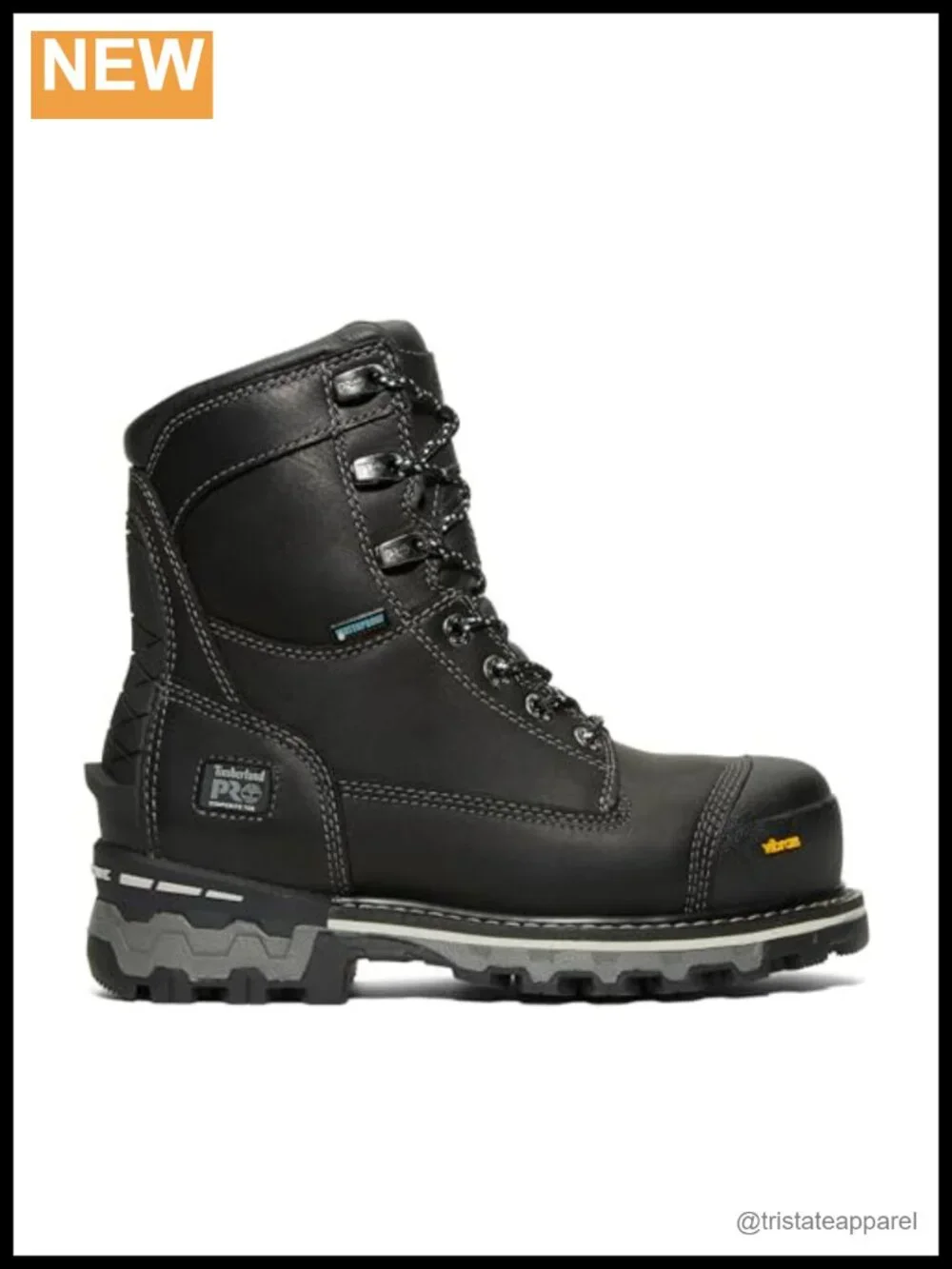 Composite Toe Waterproof Work Boots w/ Vibram